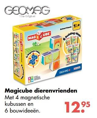 Promoties Magicube dierenvrienden - Geomag Kids - Geldig van 09/10/2017 tot 06/12/2017 bij Multi Bazar