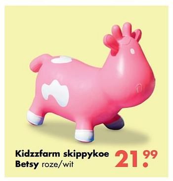 Promotions Kidzzfarm skippykoe betsy roze-wit - Kidzzfarm - Valide de 09/10/2017 à 06/12/2017 chez Multi Bazar