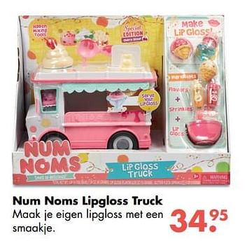 Promoties Num noms lipgloss truck - Num Noms - Geldig van 09/10/2017 tot 06/12/2017 bij Multi Bazar
