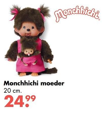 Promoties Monchhichi moeder - Monchhichi - Geldig van 09/10/2017 tot 06/12/2017 bij Multi Bazar