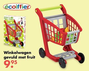 Promoties Winkelwagen gevuld met fruit - Ecoiffier - Geldig van 09/10/2017 tot 06/12/2017 bij Multi Bazar