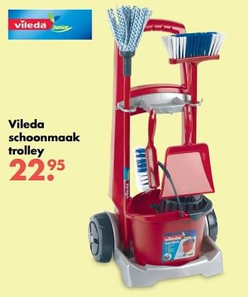 Promoties Vileda schoonmaak trolley - Vileda - Geldig van 09/10/2017 tot 06/12/2017 bij Multi Bazar
