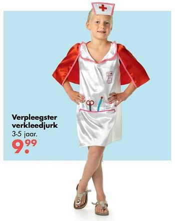 Promoties Verpleegster verkleedjurk - Huismerk - Multi Bazar - Geldig van 09/10/2017 tot 06/12/2017 bij Multi Bazar