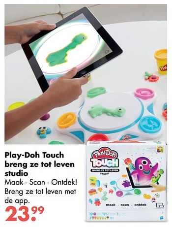 Promoties Play-doh touch breng ze tot leven studio - Play-Doh - Geldig van 09/10/2017 tot 06/12/2017 bij Multi Bazar