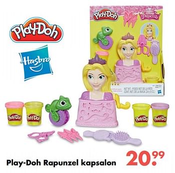 Promoties Play-doh rapunzel kapsalon - Play-Doh - Geldig van 09/10/2017 tot 06/12/2017 bij Multi Bazar