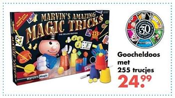 Promoties Goocheldoos met 255 trucjes - Marvin's Magic - Geldig van 09/10/2017 tot 06/12/2017 bij Multi Bazar