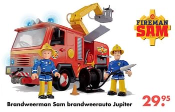 Promoties Brandweerman sam brandweerauto jupiter - Brandweerman Sam - Geldig van 09/10/2017 tot 06/12/2017 bij Multi Bazar