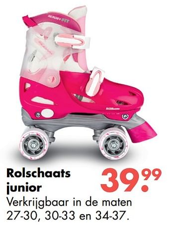 Promoties Rolschaats junior - Nijdam - Geldig van 09/10/2017 tot 06/12/2017 bij Multi Bazar
