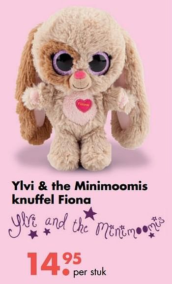 Promoties Ylvi + the minimoomis knuffel fiona - Ylvi en de Minimoomis - Geldig van 09/10/2017 tot 06/12/2017 bij Multi Bazar