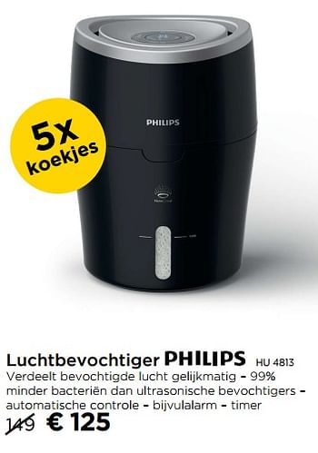 Promotions Luchtbevochtiger philips hu 4813 - Philips - Valide de 30/09/2017 à 31/10/2017 chez Molecule