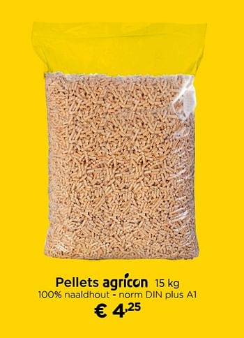 Promotions Pellets agricon - Agricon - Valide de 30/09/2017 à 31/10/2017 chez Molecule