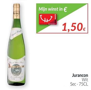 Promoties Jurancon - Witte wijnen - Geldig van 01/10/2017 tot 31/10/2017 bij Intermarche