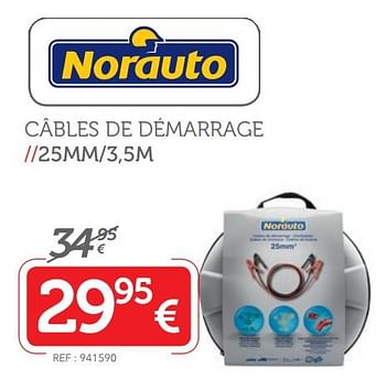 Promotions Câbles de démarrage - Norauto - Valide de 16/10/2017 à 12/11/2017 chez Auto 5