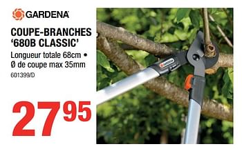 Promotions Gardena coupe-branches `680b classic` - Gardena - Valide de 28/09/2017 à 25/10/2017 chez HandyHome
