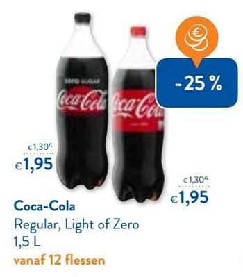 Promoties Coca-cola regular, light of zerp - Coca Cola - Geldig van 10/04/2017 tot 17/10/2017 bij OKay