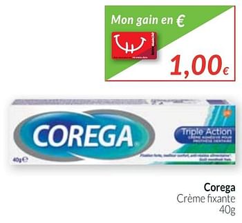 Promoties Corega créme fixante - Corega - Geldig van 01/10/2017 tot 31/10/2017 bij Intermarche