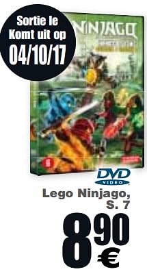 Promotions Lego ninjago, s. 7 - Produit maison - Cora - Valide de 03/10/2017 à 16/10/2017 chez Cora