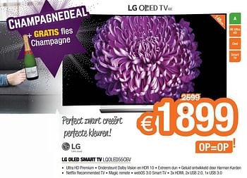 Promoties Lg oled smart tv lqoled55c6v - LG - Geldig van 03/10/2017 tot 31/10/2017 bij Expert