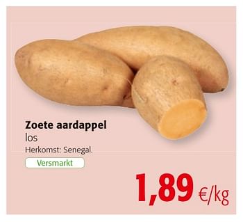 Promoties Zoete aardappel - Huismerk - Colruyt - Geldig van 04/10/2017 tot 17/10/2017 bij Colruyt