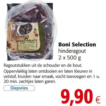 Promoties Boni selection hinderagout - Boni - Geldig van 04/10/2017 tot 17/10/2017 bij Colruyt