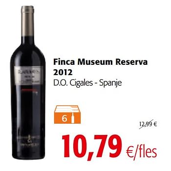 Promoties Finca museum reserva 2012 - Rode wijnen - Geldig van 04/10/2017 tot 17/10/2017 bij Colruyt
