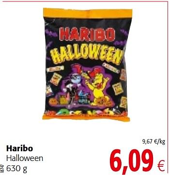 Promoties Haribo halloween - Haribo - Geldig van 04/10/2017 tot 17/10/2017 bij Colruyt