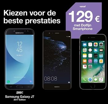 Promoties Samsung galaxy j7 2017 edition - Samsung - Geldig van 07/10/2017 tot 06/11/2017 bij Orange