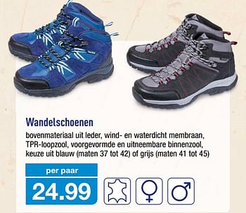 garen voetstuk kloon Huismerk - Aldi Wandelschoenen - Promotie bij Aldi