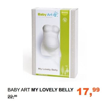 Promoties Baby art my lovely belly - Baby Art - Geldig van 08/10/2017 tot 28/10/2017 bij Baby & Tiener Megastore