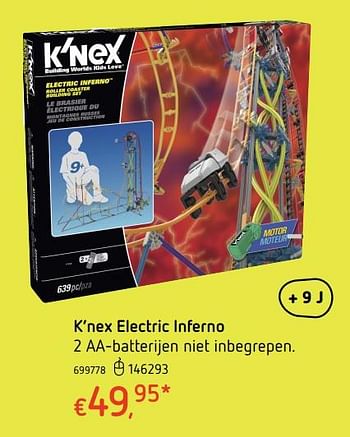 Promoties K`nex electric inferno - K'Nex - Geldig van 19/10/2017 tot 06/12/2017 bij Dreamland