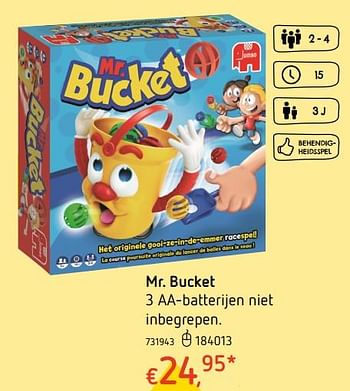 Promoties Mr. bucket - Jumbo - Geldig van 19/10/2017 tot 06/12/2017 bij Dreamland