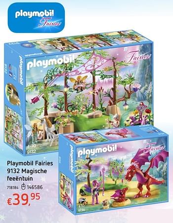 Promoties Playmobil fairies magische feeëntuin - Playmobil - Geldig van 19/10/2017 tot 06/12/2017 bij Dreamland
