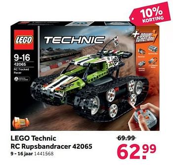 Promoties Lego technic rc rupsbandracer 42065 - Lego - Geldig van 09/10/2017 tot 22/10/2017 bij Bart Smit