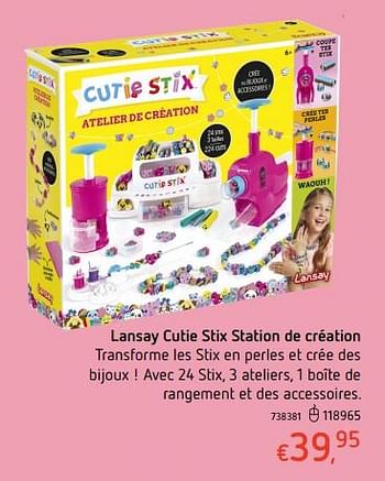 Promotions Lansay cutie stix station de création - Lansay - Valide de 19/10/2017 à 06/12/2017 chez Dreamland