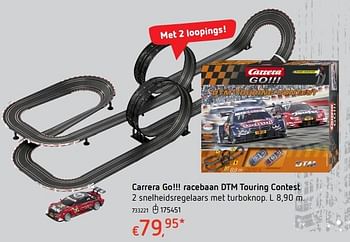 Promoties Carrera go!!! racebaan dtm touring contest - Carrera - Geldig van 19/10/2017 tot 06/12/2017 bij Dreamland