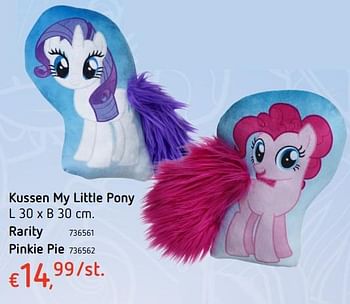 Promoties Kussen my little pony - My Little Pony - Geldig van 19/10/2017 tot 06/12/2017 bij Dreamland