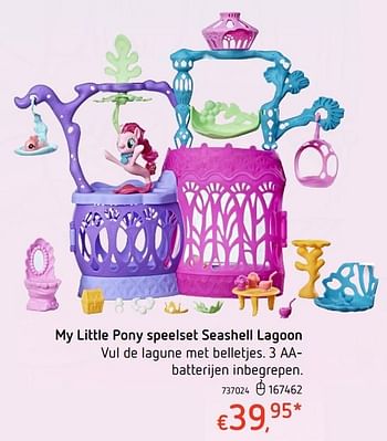 Promotions My little pony speelset seashell lagoon - My Little Pony - Valide de 19/10/2017 à 06/12/2017 chez Dreamland