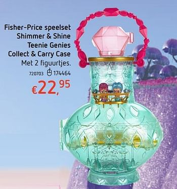Promoties Fisher-price speelset shimmer + shine teenie genies collect + carry case - Fisher-Price - Geldig van 19/10/2017 tot 06/12/2017 bij Dreamland