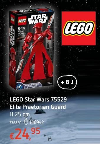 Promoties Lego star wars 75529 elite praetorian guard - Lego - Geldig van 19/10/2017 tot 06/12/2017 bij Dreamland