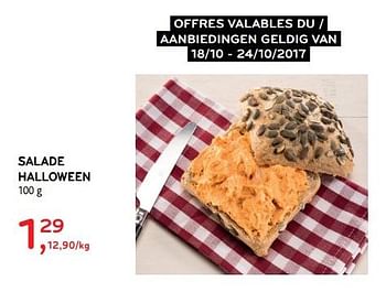 Promotions Salade halloween - Produit maison - Alvo - Valide de 18/10/2017 à 24/10/2017 chez Alvo