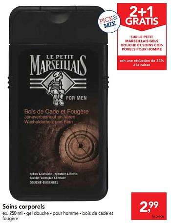 Promotions Soins corporels - Le Petit Marseillais - Valide de 18/10/2017 à 31/10/2017 chez Makro