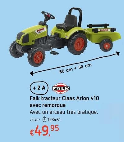tracteur claas arion 410 jouet