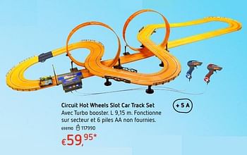 Promotions Circuit hot wheels slot car track set - Hot Wheels - Valide de 19/10/2017 à 06/12/2017 chez Dreamland