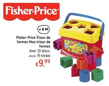 Promotions Fisher-price trieur de formes mon trieur de formes - Fisher-Price - Valide de 19/10/2017 à 06/12/2017 chez Dreamland