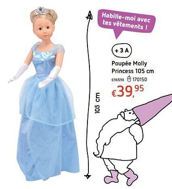 Promotions Poupée molly princess - Quinny - Valide de 19/10/2017 à 06/12/2017 chez Dreamland