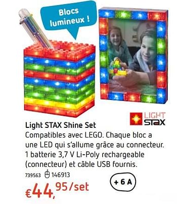 Promoties Light stax shine set - Light Stax - Geldig van 19/10/2017 tot 06/12/2017 bij Dreamland