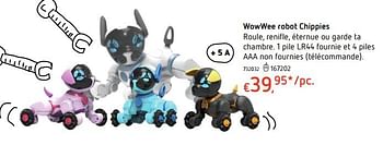 Promotions Wowwee robot chippies - Wowwee - Valide de 19/10/2017 à 06/12/2017 chez Dreamland