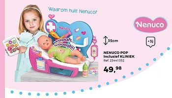Promoties Nenuco pop inclusief kliniek - Nenuco - Geldig van 14/10/2017 tot 12/12/2017 bij Supra Bazar
