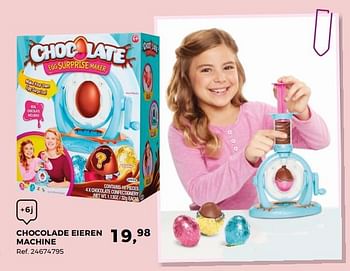 Supra Bazar promotie: Chocolade eieren machine - Jokie (Speelgoed) - Geldig tot 12/12/17 ...