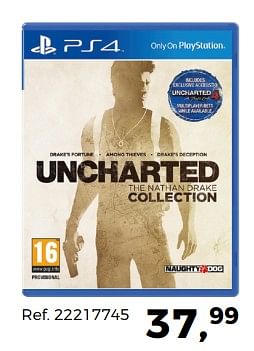 Promotions Uncharted the nathan dranke collection - Naughty Dog - Valide de 14/10/2017 à 12/12/2017 chez Supra Bazar
